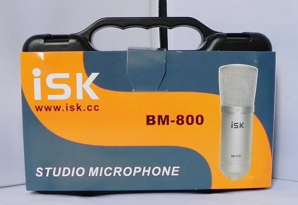 Бесплатная доставка искусственный конденсаторный микрофон ISK профессиональный