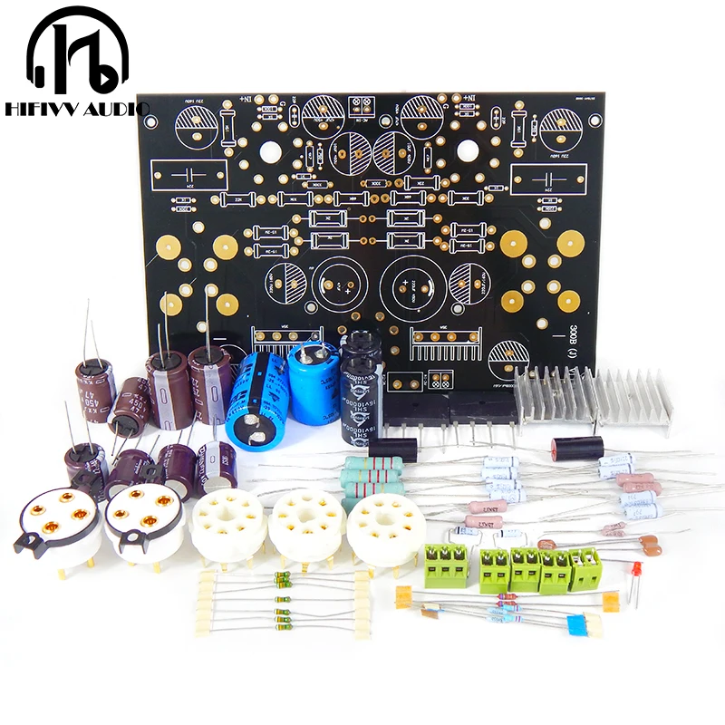 Комплект топового усилителя 300B 6SN7 + 5U4G 8 Вт Вт|tube amp kit|amp kitamplifier kit |
