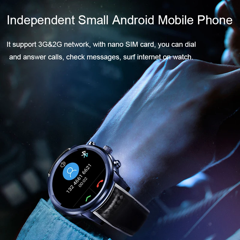 LEM5 Pro Smart Watch Phone Android 5.1 2GB + 16GB Support SIM card GPS WiFi Wrist Smartwatch For Men Women