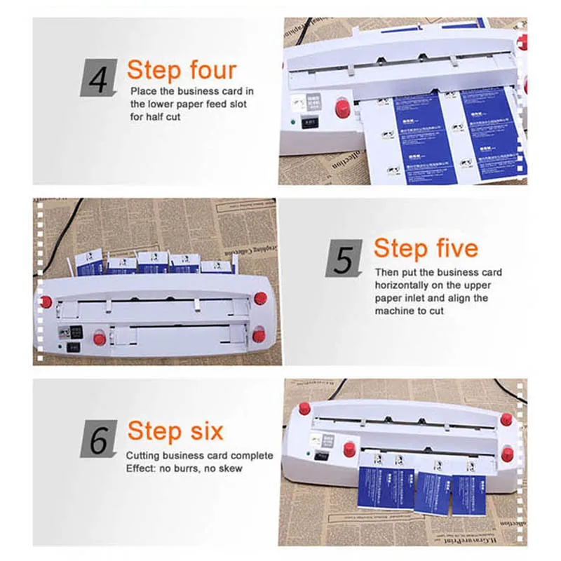 Электрический станок для резки визитных карточек формата А4 SK316 90*54 мм размер карты SK316 сверхмощный резец для тонкой настройки карт 220-240 В 20 Вт
