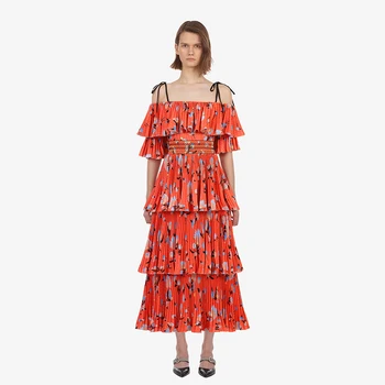 

2019 Cake Dress Sexy Fashion Backless Print Spaghetti Strap Women Short Sleeveless Bandage Body con Party Dresses Wholesale