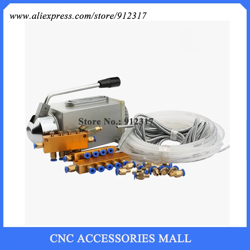 

Manual Oil Lubrication Pump for CNC Router Machine Oil lubrication system