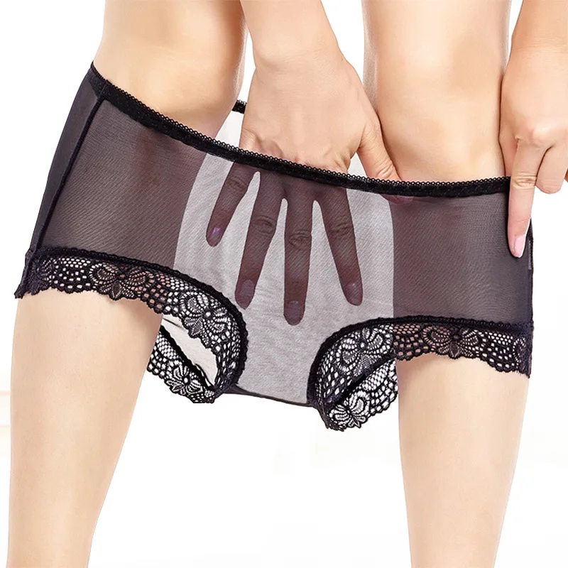Ropa Interior Femenina нижнее белье Для женщин трусики размера плюс 4XL мягкая с кружевным