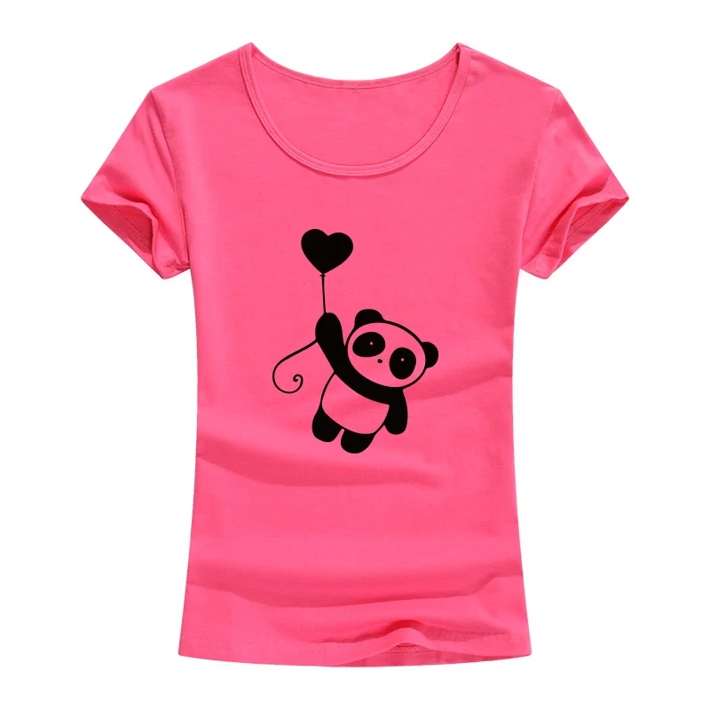 Funny Panda Printed T Shirt Women Summer Fashion Cotton O-neck Tops Teees For Women Cute Animal Clothing Camiseta Funny Panda Printed T Shirt Women Summer Fashion Cotton O-neck Tops Teees For Women Cute Animal Clothing Camiseta