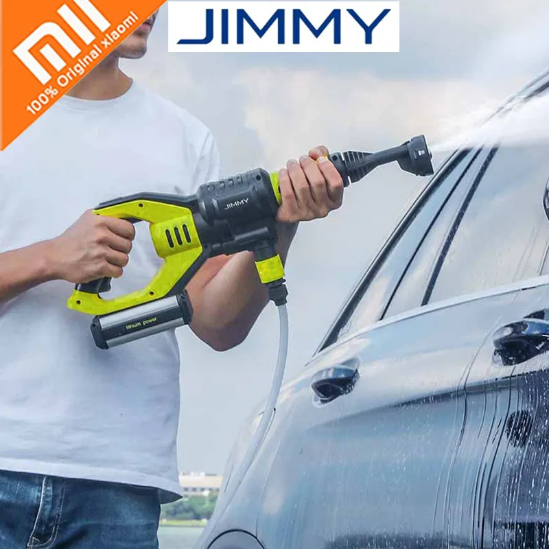 

Xiaomi Jimmy JW31 Handheld Wireless Automobiles Wash Gun Rechargeable High Pressure Sprayers Gun With Multi-Function Nozzle