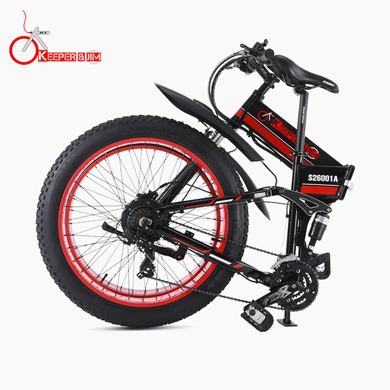 KX01 Oil brake 26 inch mountain bike lithium battery electric bicycle disc brake booster disc brakes 1000W eBike