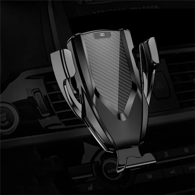 M8 Smart Car Wireless Charger Induction Phone Holder Fast Qi Wireless Standard Car Charger Mount For iPhone 40MAY0303