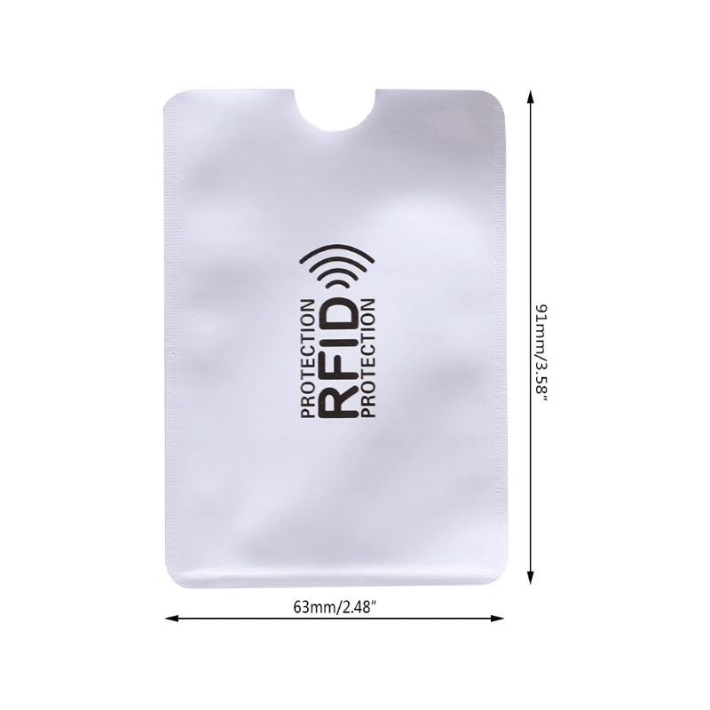 Чехол для кредитной карты с защитой от сканирования и RFID противомагнитная