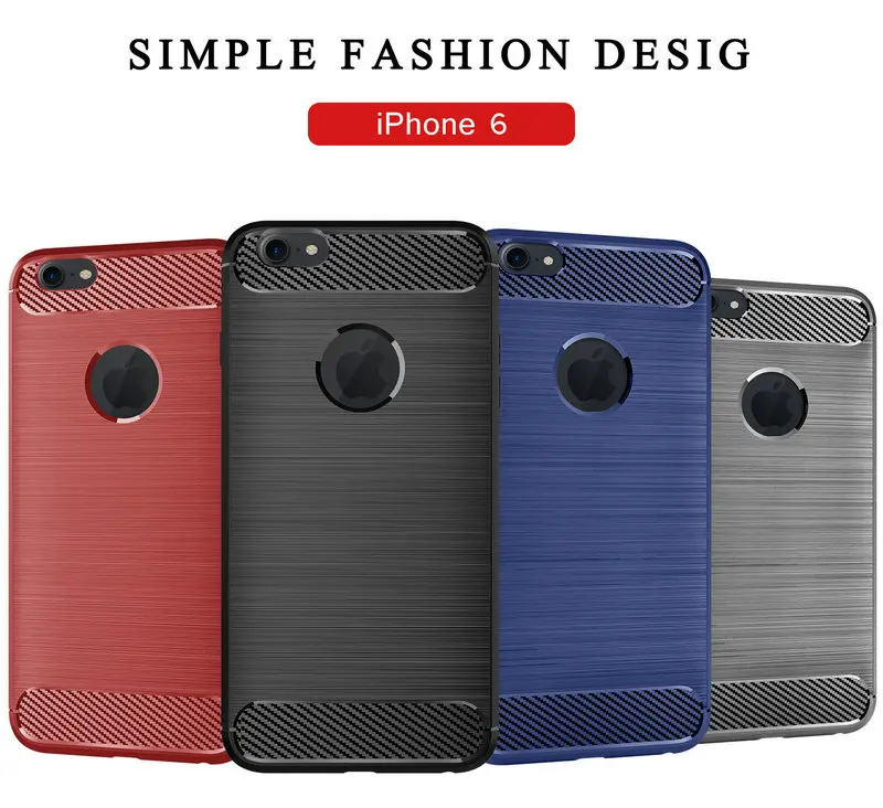 

for Apple iPhone 6 Silicone Armor Bumper Shockproof Cover Phone Cases for Apple iPhone 6 Cases Fundas