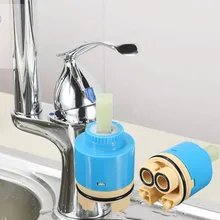 40 мм Керамический дисковый картридж внутренний кран клапан смеситель для воды кран Замена части