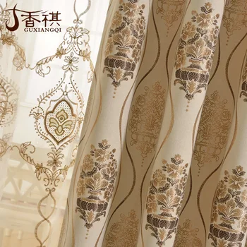 

Cheap Price European Jacquard Curtains Luxury Curtains for Living Room