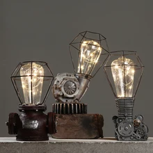 Retro nostalgia Machinery Creative lights Ornament coffee shop Handicraft Bar clothing store furnishing articles