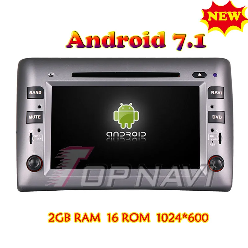 

Topnavi Android 7.1 Car PC DVD Player For Fiat Stilo 2002 2003 2004 2005 2006 2007 2008 2009 2010 Stereo GPS Navigation 2G+16G