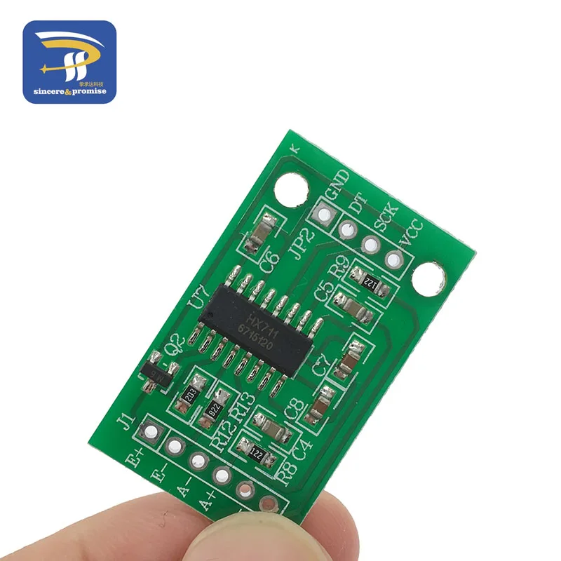 HX711 весом сенсор двухканальный 24 бит точность A/D Модуль Датчик давления для Arduino DIY Kit