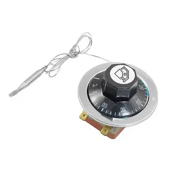 

AC 250V 16A 2 Pins Rotary WKB-300 Temperature Control Capillary Thermostat