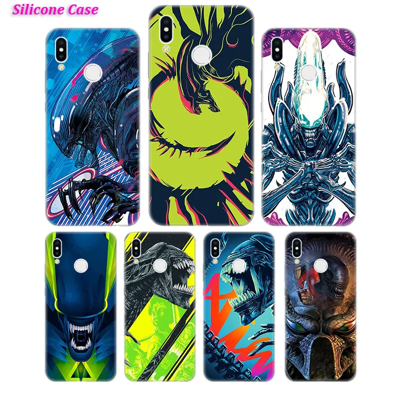

Silicone Phone Case Anime Alien vs Predator for Huawei Honor 7C 7A 8 8X 9 10 Y5 Y6 Y7 Y9 V20 Lite Pro 2019 2018 Nova 3 4