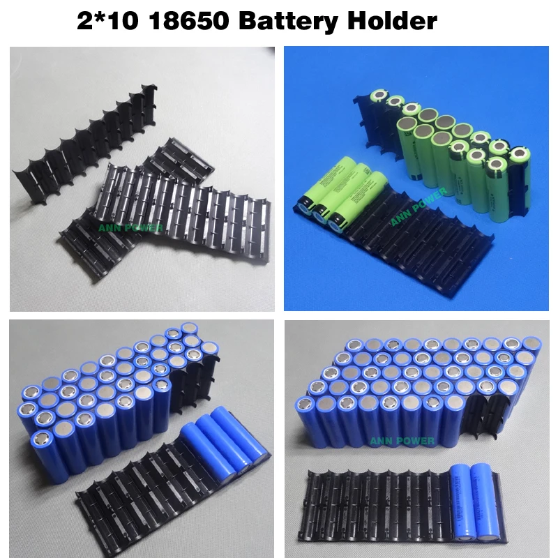 Держатель для аккумулятора 18650 10P 13 P 10S 36V 13S 48V 2*10 2*13 пластиковый держатель