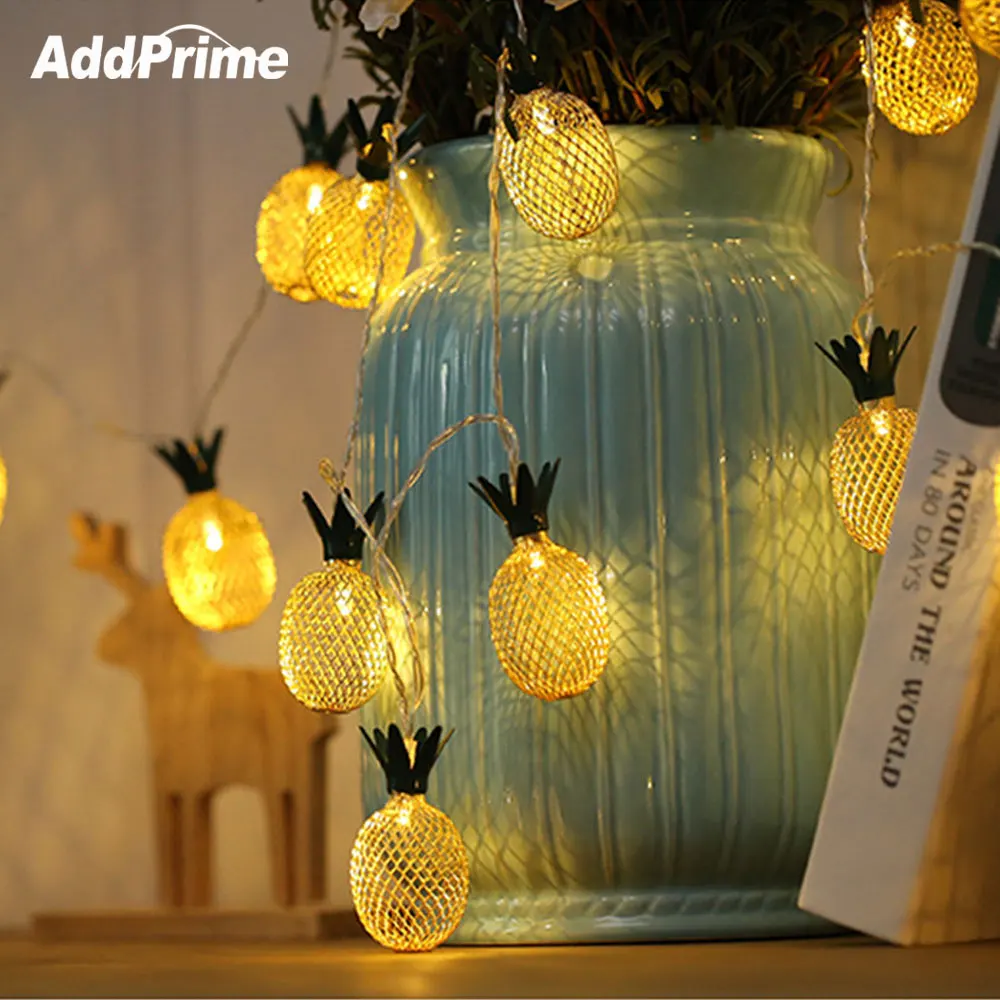 3M 20 Led Pineapple String Lights For Christmas To Decorate House Fairy