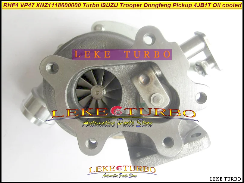 Турбокомпрессор RHF4 VP47 XNZ1118600000 для двигателя ISUZU Trooper Dongfeng Pickup 4JB1T с воздушным