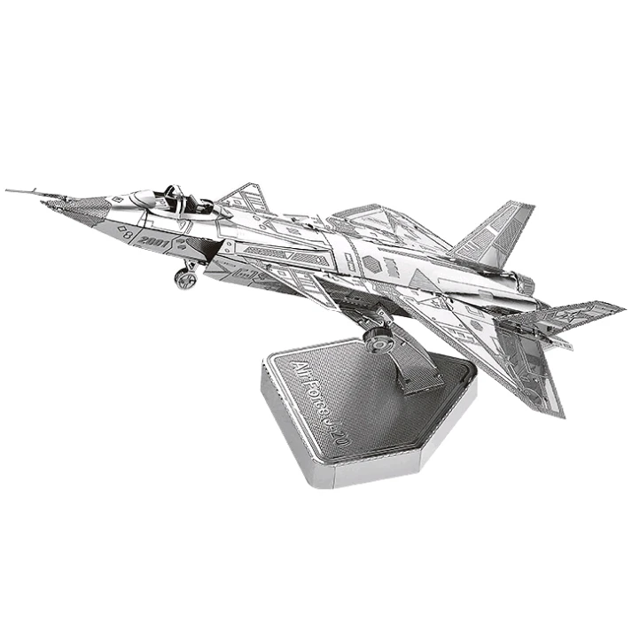 3D Металл Модель Пазлы военные модели самолета DIY лазерная резка головоломки Наборы для взрослых детей набор для обучения игрушки