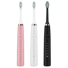 5 режимов Водонепроницаемый зуб электрическая звуковая зубная щетка электрическая Care стоматологический с дополнительным Зубная щётка для взрослых