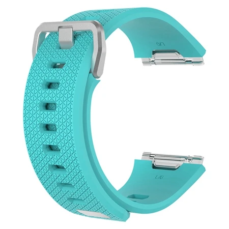 Силиконовый Браслет для Fitbit Ionic Smart сменный ремешок для наручных часов спортивный браслет маленький большой размер умные аксессуары - Цвет: Green