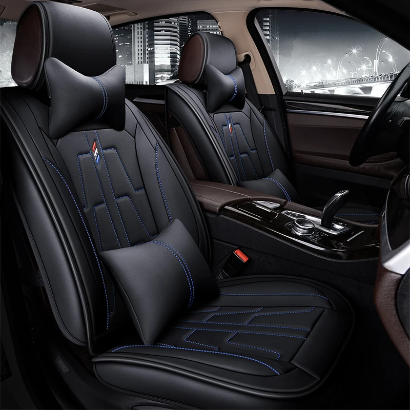 

Luxury leather Car Seat Covers car-styling Car Seat Cushions Car pad,auto seat cushions For Peugeot 206 207 2008 301 307 308sw 3