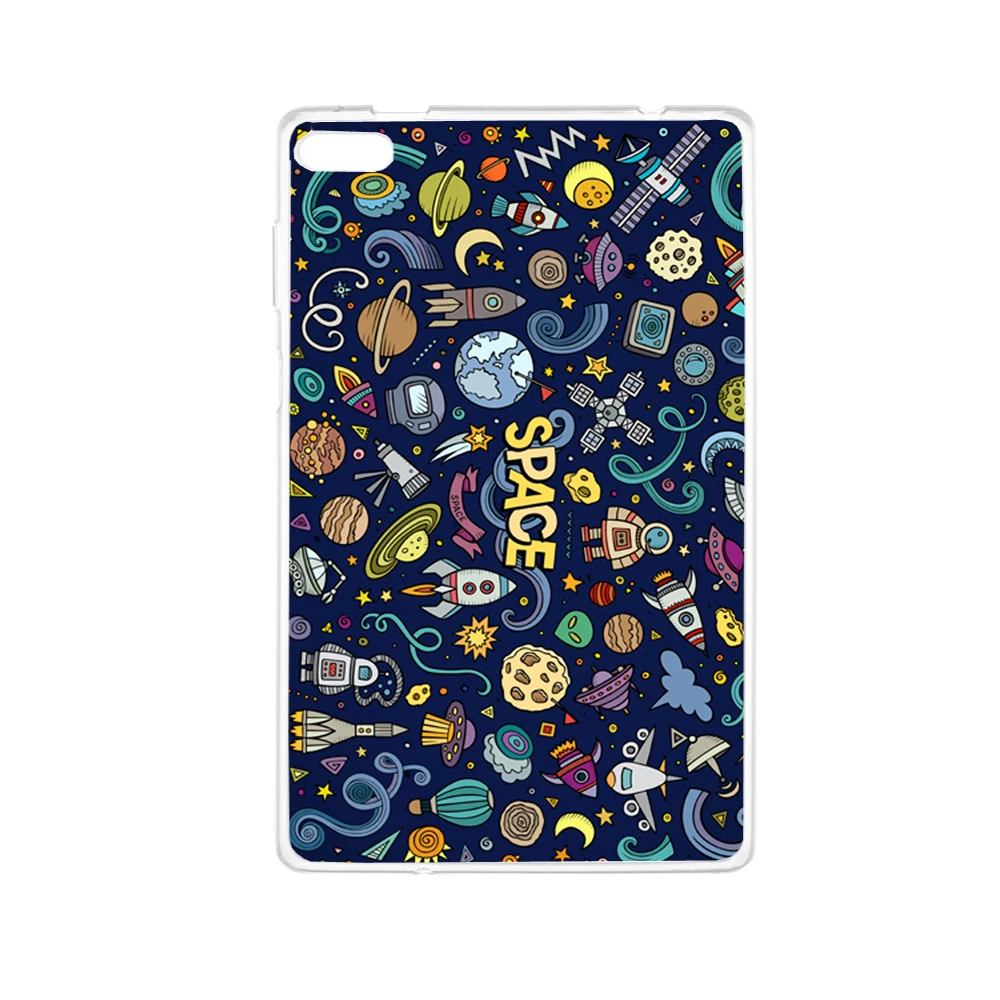 

case for Lenovo Tab E8 TB-8304 tablet TPU Back Cover 8'' soft TPU print case