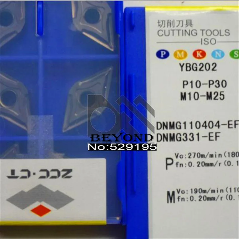 

ZCC Original DNMG150404-EF YBG205 DNMG150404 DNMG 150404 Lathe Cutter Tools Carbide Inserts Turning Tool CNC utensili tornio