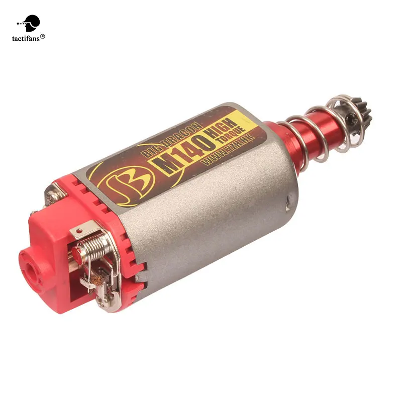 

Terminator Ultra Custom M140 High Twist Type High Torque AEG Motor Long Axis forFor Airsoft M16/M4/MP5/G3/P90 AEG
