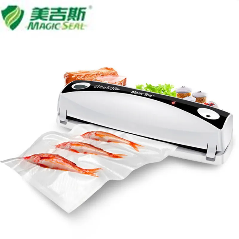 

Household Food Vacuum Sealer Packaging Machine Automatic Film Sealer Vacuum Packer Including 10Pcs Bags Free