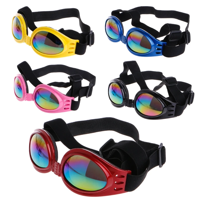 Pet Dog Goggles UV Sunglasses Sun Glasses Eye Protection Wear With