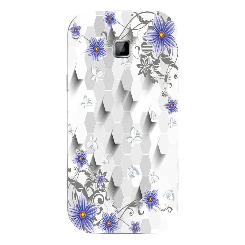 Чехол для Samsung Galaxy Star Pro S7260 S7262 7260 7262 GT модная задняя крышка с розами жесткие чехлы