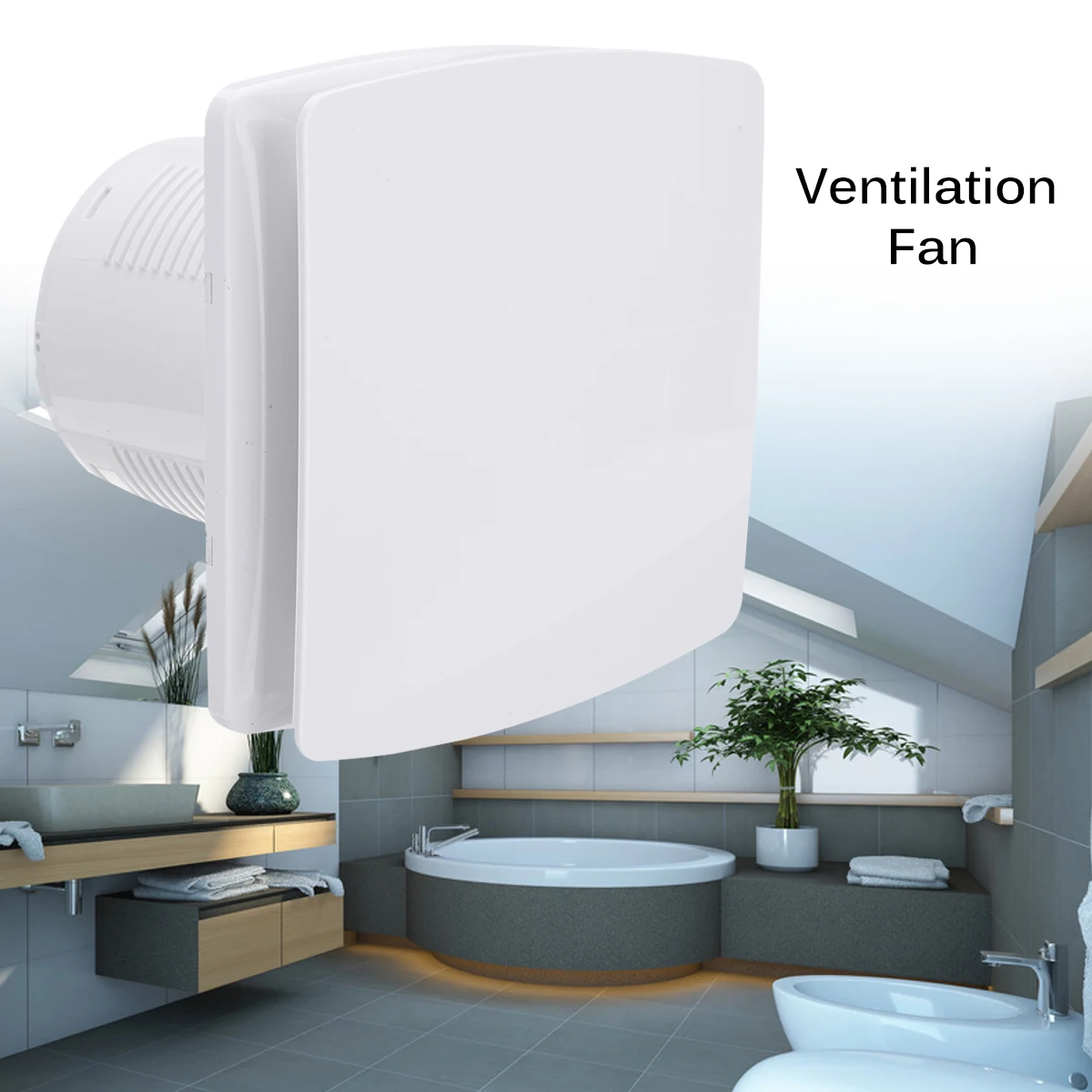 

4 Inch Ventilator 220V Kitchen Bathroom Ventilation Fan Home Air Cooler Vents Quiet Wall Ceiling Exhaust Fan Fit Baby Sleeping