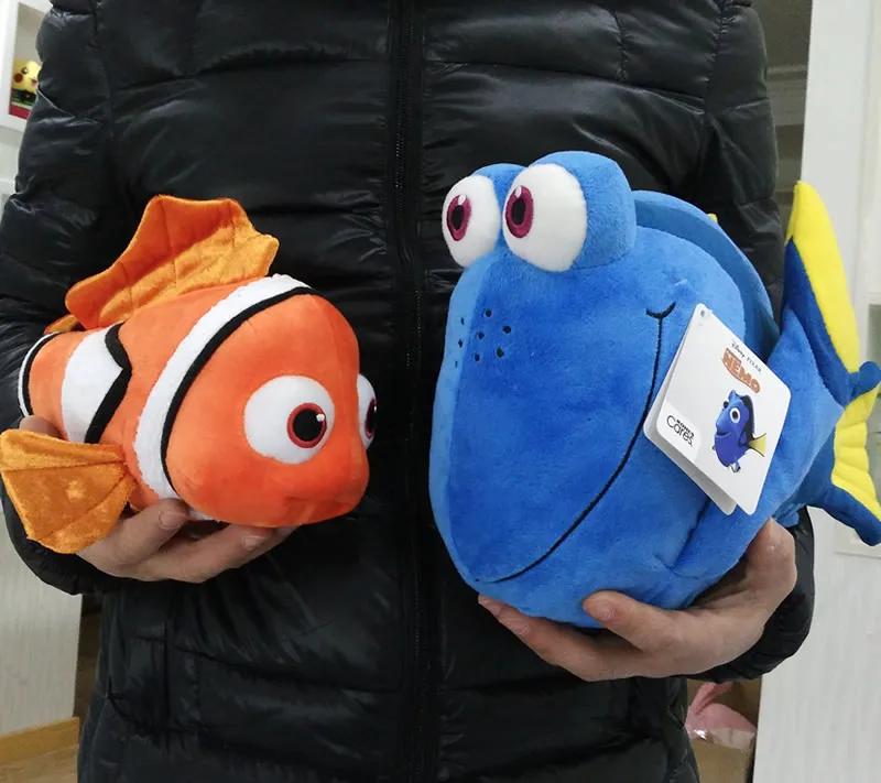 16 Hot 1 Unidades Buscando A Nemo Juguetes De Peluche Buscando A Nemo Y Dory Pescado Animal Relleno Suave Felpa Juguete Para Bebe Regalo Finding Nemo Plush Toy Nemo Plush Toysplush Toys Aliexpress