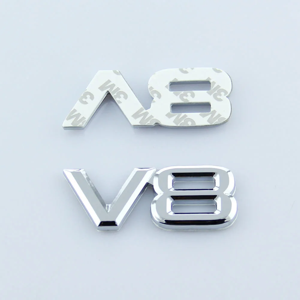 Car 3D Metal Sticker Car Displacement Logo Sticker Emblem Badge Decals UK