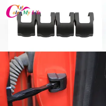

Color My Life 4Pcs/Set ABS Car Door Lock Protection Cover Door Stopper Covers for Ford C-Max Cmax 2011 - 2014 Accessories