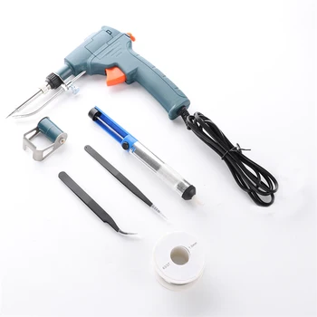 

60W Automatic Send Tin Soldering Iron Gun Kit Welding Repair Rework Soldering Station Electric Solder Iron Tool Set
