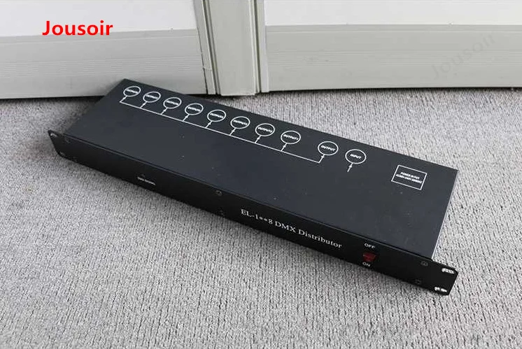 

Stage Light Controller DMX512 Splitter Light Signal Amplifier Splitter 8 way DMX Distributor for stage Equipment CD15 T01
