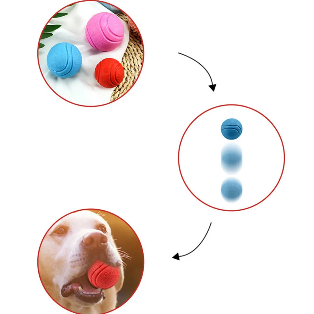 5/6/7 см собака обучающая игрушка мяч нерушимой твердый резиновый мячик Жевательная игрушка Укус игрушка с перевозчиком веревка укус sales* D