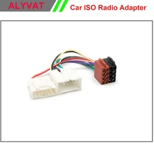 ISO Arnés De Cableado del coche Para RENAULT Duster Logan Sandero 2012 + Potencia de Radio Cable de Alambre Auto Estéreo Adaptador de Conector Adaptador enchufe
