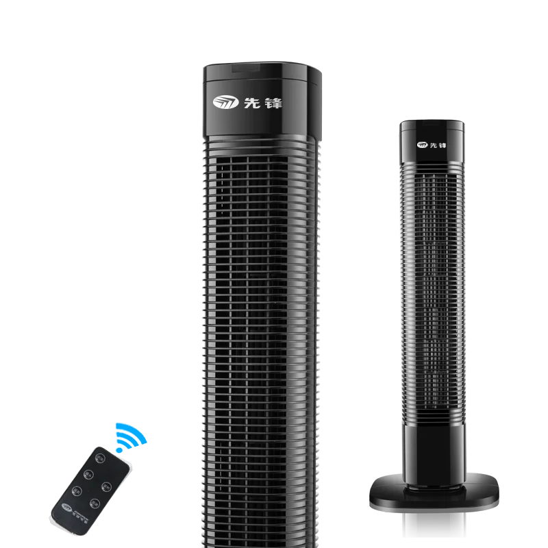 Tower Home Electric fan remote control Tower type Floor No leaves