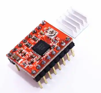 

Red StepStick A4988 Stepper Motor Driver for 3d printer free shipping