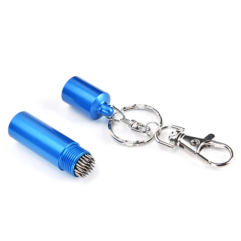 

1 Pcs Billiard Snooker Pool Table Cue Tip Shaper Pick Pricker Metal Repair Tool Keychain Repair Tool