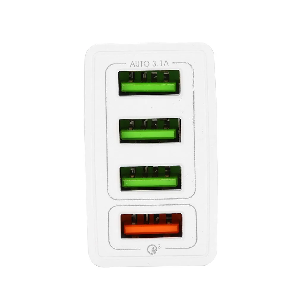 Универсальное 4USB зарядное устройство для мобильного телефона, стандарт 5V 5.4A, умное зарядное устройство для смартфона, USB быстрое зарядное устройство