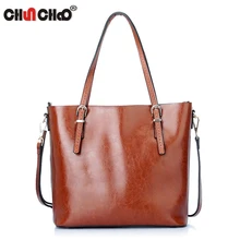 Женская сумка из натуральной кожи, повседневная женская сумка-тоут от известного бренда, Большая вместительная винтажная сумка через плечо