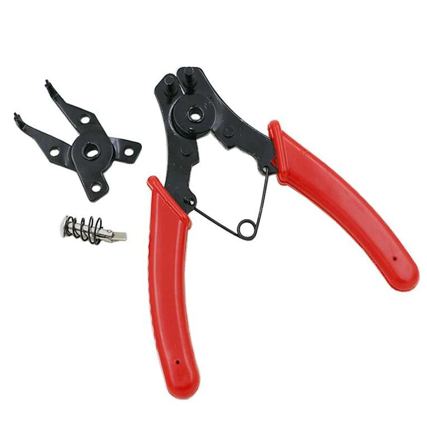 

New 4 in 1 Multifunctional Multi-color Card Four Rings Plier Head Clamp Spring Shaft Dismounting with External Handle Pliers