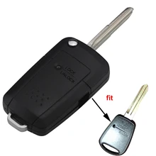 Jingyuqin 10PCS 1 BTN Folding Flip Car Key Shell FOB for Hyundai Getz Accent for Kia Rio Picanto Carens Remote Key Case Styling Jingyuqin 10PCS 1 BTN Folding Flip Car Key Shell FOB for Hyundai Getz Accent for Kia Rio Picanto Carens Remote Key Case Styling