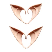 1 Pair Anime Ears Fairy Halloween Wizard Sorcerer Cosplay Accessories Headwear Elven Ears font b Toys