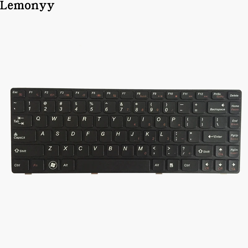 buy New US Laptop Keyboard for Lenovo G475 V470 G470AH G470GH B470 G470 black English Keyboard